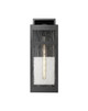 Ridgeway One Light Outdoor Wall Sconce (9953-1W-BK-18-SDY)