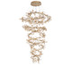 Lib & Co. - 12328-057 - LED Chandelier - Pisa - Antique gold
