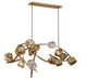 Lib & Co. - 12330-037 - LED Chandelier - Sorano - Brushed brass