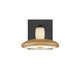 Lib & Co. - 12351-02 - LED Wall Mount - Mantova - Black