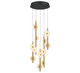 Lib & Co. - 12360-02 - LED Chandelier - Etna - Black