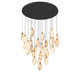 Lib & Co. - 12385-02 - LED Chandelier - Kosmos - Black