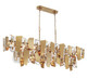 Castellana 14 Light Linear Chandelier (12404-037)