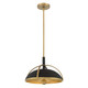 Minka-Lavery - 18312-880 - Two Light Pendant - Yorkshire - Dark Matte Black