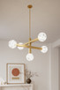 Narra Five Light Chandelier (2525-732)