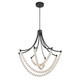 Minka-Lavery - 5647-899-L - LED Chandelier - Pearl - Dark Matte Black
