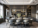 Kaden Five Light Chandelier (3045-5MGLD)