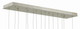 Pepper Collection 15 Light Pendant in Nickel (142-9000-0692)