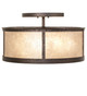 Smythe Craftsman Four Light Semi-Flushmount (283290)