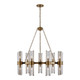 Kalco - 521356VGB - 18 Light Chandelier - Duet - Vintage Brass