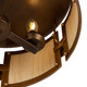 Button Three Light Semi-Flush Mount (526845PABMG)