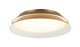 Matteo Lighting - M19114AG - LED Wall Sconce - Dahlia - Aged Gold Brass