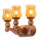 Meyda Tiffany - 18957 - Three Light Vanity - Kendall - Portsmouth Cherry