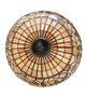 Tiffany Turning Leaf Three Light Semi-Flushmount (278220) Tiffany Turning Leaf Three Light Semi-Flushmount (278220)