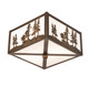 Tall Pines Two Light Flushmount (280332)
