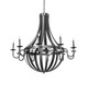 Barrel Stave Ten Light Chandelier (282053)