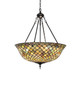 Meyda Tiffany - 282964 - Three Light Pendant - Tiffany Fishscale