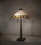 Diamond Band Mission Two Light Table Lamp (286312)