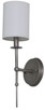 House of Troy - LS205-SP - One Light Wall Lamp - Lake Shore - Satin Pewter