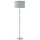 Robert Abbey - CL74X - One Light Floor Lamp - Kane - Celadon w/Polished Nickel
