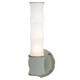 Robert Abbey - MCL69 - One Light Wall Sconce - Kane - Matte Celadon w/Polished Nickel