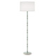 Robert Abbey - MCL74 - One Light Floor Lamp - Kane - Matte Celadon w/Polished Nickel