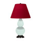 Robert Abbey - MN11R - One Light Accent Lamp - Small Double Gourd - Mint Glazed Ceramic w/Deep Patina Bronze