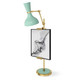 Robert Abbey - MN14MN - One Light Table Easel - Clare - Modern Brass w/Mint Painted