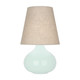 Robert Abbey - MN91 - One Light Accent Lamp - Small June - Mint Glazed Ceramic