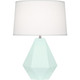 Robert Abbey - MN930 - One Light Table Lamp - Delta - Mint Glazed Ceramic w/Polished Nickel