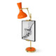 Robert Abbey - PM14PM - One Light Table Easel - Clare - Modern Brass w/Pumpkin Painted