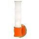 Robert Abbey - PM68 - One Light Wall Sconce - Kane - Pumpkin w/Modern Brass