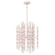 Robert Abbey - RW49 - 30 Light Chandelier - Kane - Rose Water w/Polished Nickel