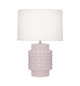 Robert Abbey - RW801 - One Light Accent Lamp - Small Dolly - Rose Water Glazed Textured Ceramic
