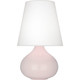 Robert Abbey - RW993 - One Light Table Lamp - June - Rose Water Glazed Ceramic