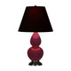 Robert Abbey - SM11K - One Light Accent Lamp - Small Double Gourd - Sugar Plum Glazed Ceramic w/Deep Patina Bronze
