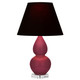 Robert Abbey - SM13K - One Light Accent Lamp - Small Double Gourd - Sugar Plum Glazed Ceramic w/Lucite