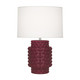 Robert Abbey - SM801 - One Light Accent Lamp - Small Dolly - Sugar Plum Glazed Textured Ceramic