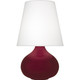 Robert Abbey - SM993 - One Light Table Lamp - June - Sugar Plum Glazed Ceramic