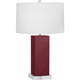 Robert Abbey - SM995 - One Light Table Lamp - Harvey - Sugar Plum Glazed Ceramic
