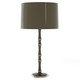 Robert Abbey - ST72X - One Light Table Lamp - Kane - Smokey Taupe w/Polished Nickel