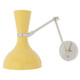 Robert Abbey - SU19SU - One Light Wall Sconce - Clare - Polished Nickel w/Sunset Painted