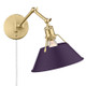 Orwell One Light Wall Sconce (3306-A1W BCB-EP)
