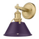 Golden - 3306-BA1 BCB-EP - One Light Bath Vanity - Orwell - Brushed Champagne Brass