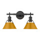 Orwell Two Light Vanity (3306-BA2 BLK-AY)