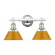Orwell Two Light Vanity (3306-BA2 CH-AY)