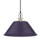 Golden - 3306-L CH-EP - One Light Pendant - Orwell - Chrome