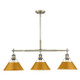 Orwell Three Light Linear Pendant (3306-LP AB-AY)