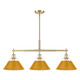 Orwell Three Light Linear Pendant (3306-LP BCB-AY)