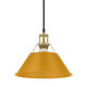 Golden - 3306-M BCB-AY - One Light Pendant - Orwell - Brushed Champagne Brass